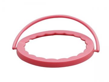 Ø69.8mm IML Round Cup Lid, with Handle, CX022