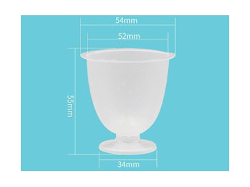 55ml IML Drink Cup, Plastic Goblet, CX041C