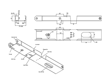 XHH-C75-160 Light Gauge Steel Framing Machine