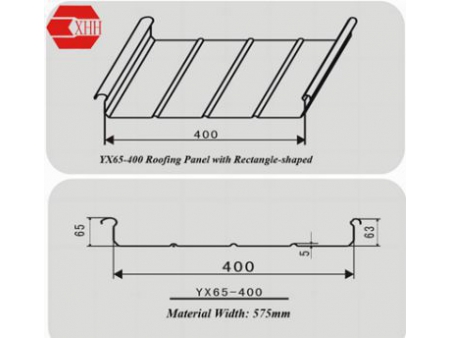 YX65-400-425 Standing Seam Roofing Machine