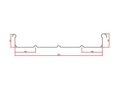 YX65-400-433 Standing Seam Crimping Curving Machine