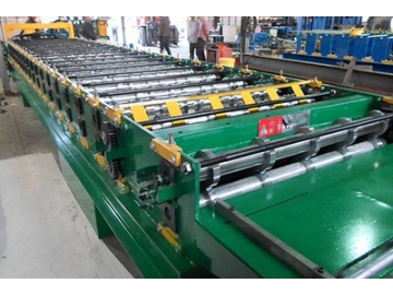YX28-816-1020 Roof Panel Roll Forming Machine