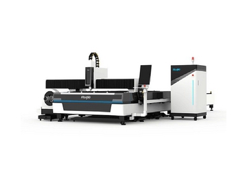 Sheet & Tube Fiber Laser Cutting Machine with Exchange Table, RJ-3015ET