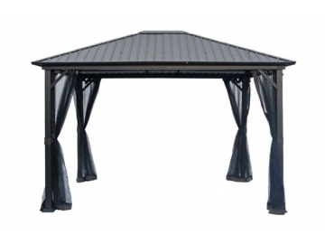 10' x 12' Galvanized Steel Hardtop Gazebo