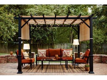 11' x 11' Metal Pergola