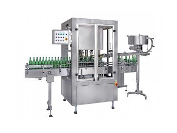 Computer Controlled Liquid Bottle Rinsing, Filling and Capping Line, CDP-24B