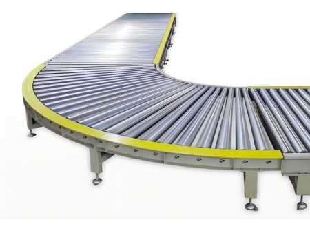 90-Degree Curve Conveyor