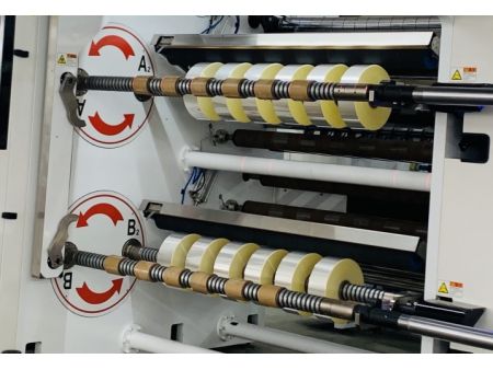Unibody Type High Speed Turret Slitter Rewinder, ZTM-T