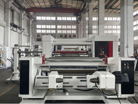 Self-Adhesive Paper/Film Slitting Rewinding Machine, ZTM-K