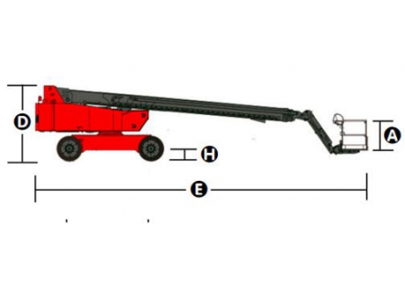 Self-Propelled Telescopic Boom Lift, HT270/HT285J