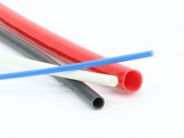 Braided Silicone Rubber Tubing / Silicone Coated Fiberglass Sleeving