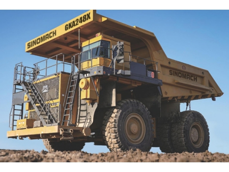 GKA248X Double Alxe Rigid Mining Truck