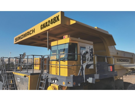 GKA248X Double Alxe Rigid Mining Truck