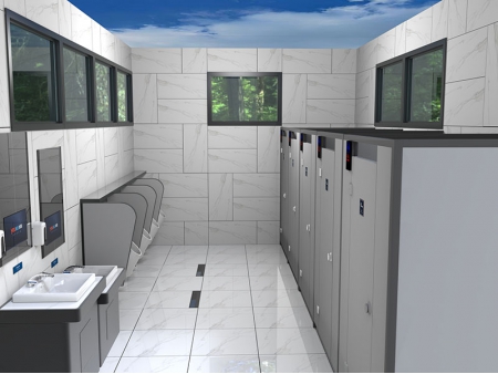 Prefabricated Public Toilets, S015-002