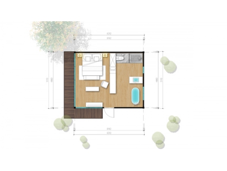 Prefabricated Vacation Homes, 48/60/72 Series