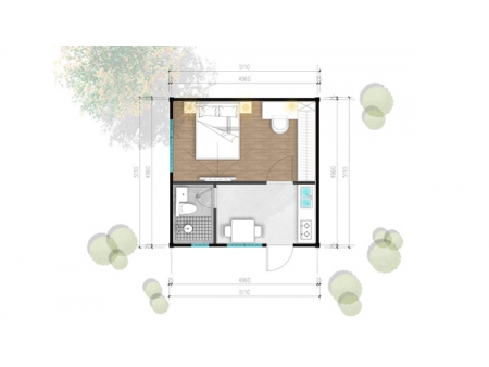 Prefabricated Garden Houses, 48/60/72 Series