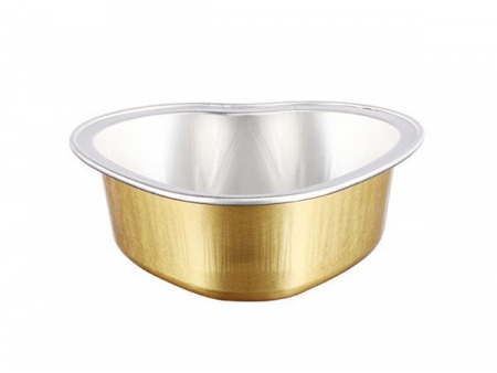 Heart Shaped Smoothwall Aluminum Foil Container