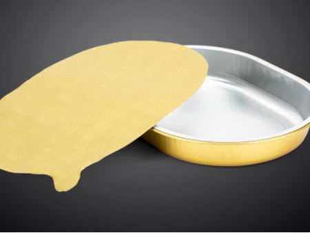 Oval Sealable Aluminum Foil Container