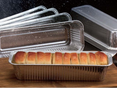Round Wrinklewall Aluminum Foil Container, G rim