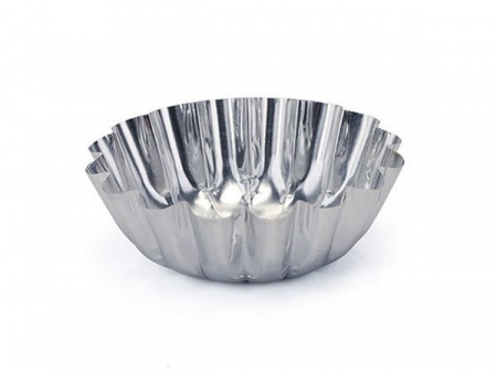Round Wrinklewall Aluminum Foil Container, L rim