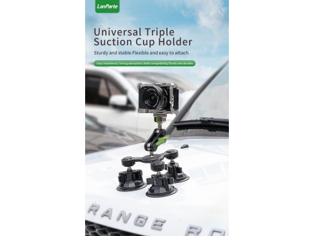 Triple Suction Cup Camera Mount, SC-B3