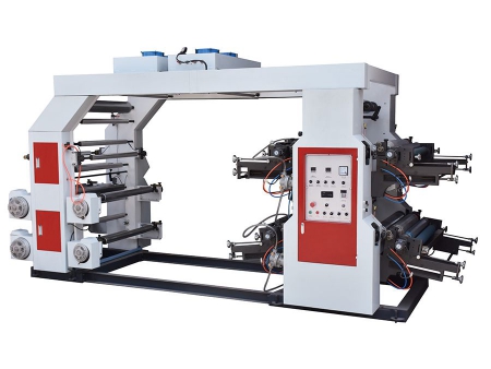 High Speed 4/6 Color Flexographic Printing Machine