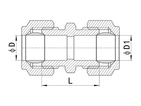 HS320 Brass Compression Fitting