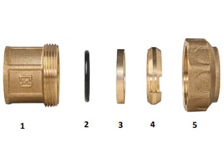 HS140 - Light Duty Brass Compression Fittings