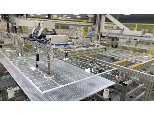 Machine Panel Loading Horizontal Second Glass Loading & Placement Machine | Solar Panel Production ...