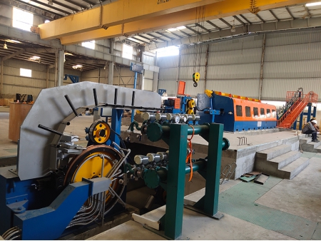 Aluminum Rod Continuous Casting and Rolling Line