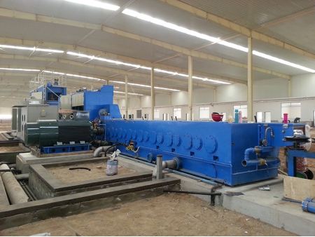 Aluminum Rod Breakdown Machine with Individual Motor