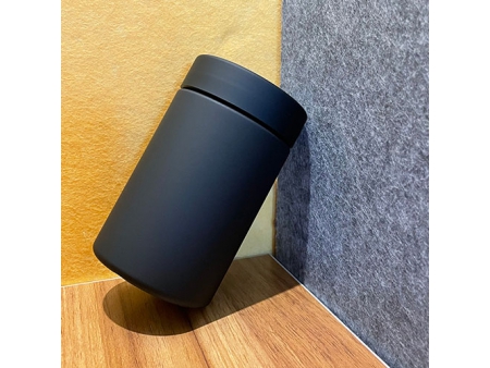 Black Soft Touch HDPE Bottle