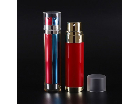 Double Tube Airless Bottle,  PMMA-JS