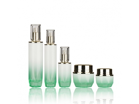 Glass Cosmetic Bottle with Dip Tube, Glass-YJ