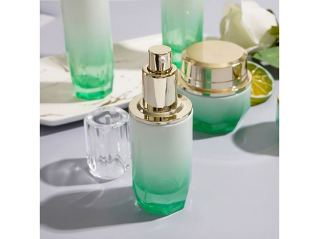 Glass Cosmetic Bottle with Dip Tube, Glass-YJ