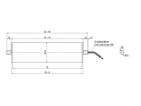 DM70  AC Drum Motor