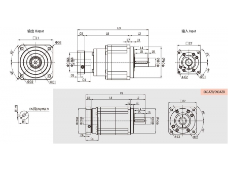 ZB  Helical Gear Planetary Gearbox