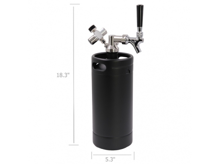 3.8L Mini Keg Growler Dispenser