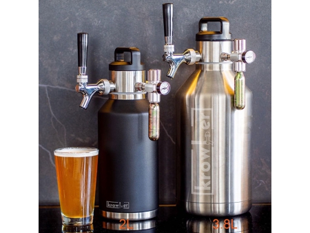 3.8L Double Wall Vacuum Insulated Beer Dispenser