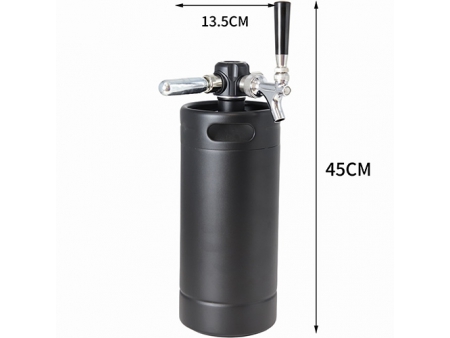 4L Single Wall Keg with CO₂ Dispensing Head