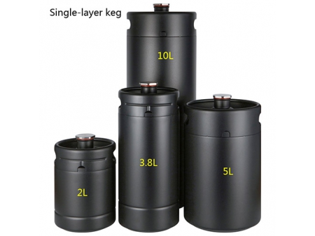 4L Single Wall Keg with CO₂ Dispensing Head