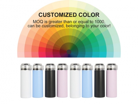 750ml Portable Stainless Steel Vacuum Sparkling Water Maker