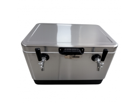 Stainless Steel Double Tap Cooler Box/Jockey Box/Coolbox