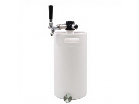 5L 316L-Stainless Steel Vacuum Mini Keg Dispenser Kit, Desktop Carbonated Drink & Cocktail Serving System for Home Bar, Spirits & Craft Beverage Dispensing