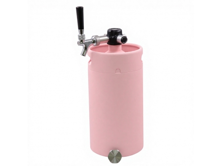 5L 316L-Stainless Steel Vacuum Mini Keg Dispenser Kit, Desktop Carbonated Drink & Cocktail Serving System for Home Bar, Spirits & Craft Beverage Dispensing