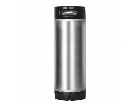 3 Gallon 304 Stainless Steel Water Corny Keg with Filtration & Purification Function, Drinking Water Storage Keg with Built-in Filter