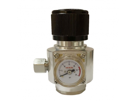 60PSI Commercial CO2 Gas Pressure Regulator for Threaded 74g CO2 Cartridge