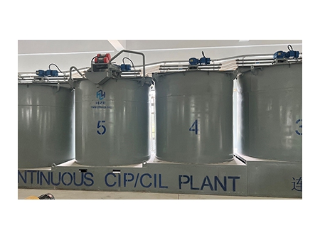 Relocatable Modular Gold CIP or CIL Plant