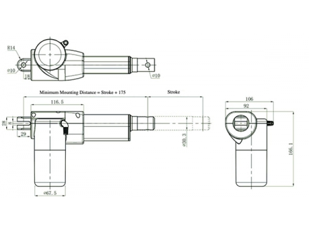 Standard Linear Actuator