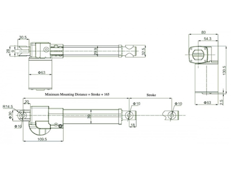 Standard Linear Actuator